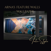 Load image into Gallery viewer, "Arna Collection" - Wall Paper - Abstract/Modern/Fluro - Perfect for Feature Walls
