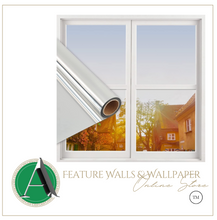 Load image into Gallery viewer, Top Quality - One Way Mirror Window Film Tint - Many Colours & Sizes 500cm