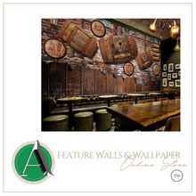 Load image into Gallery viewer, "Arna" Collections - DIY - Custom Photo Wallpaper Mural Golden Sculpture Wall Background Wall 3D Wall Papers Home Decor