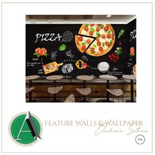 Load image into Gallery viewer, "Arna Collection" Wall Paper - Featured Walls - Kitchen/Pizza/Cafe/Coffee/Food/Spices/Restaurant