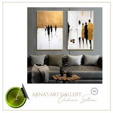 Load image into Gallery viewer, Arna's Luxury Painting Collection - Abstract Hand-painted Oil Canvas Painting - Many Styles