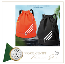 Load image into Gallery viewer, Sports Gym Swimming Backpack Drawstring Bag Beach - Waterproof.
