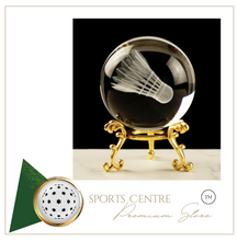 Load image into Gallery viewer, Sports Crystal Glass Badminton Ball - Souvenirs Gift Office Home
