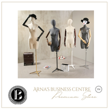 Load image into Gallery viewer, "Arna Royal Gown Collection" Luxury Female Platform Mannequin Cosmetology Window Display Model