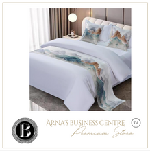 Load image into Gallery viewer, "Arna Royal LUXURY Collection" Hotel Quality Bed Runner/Scarf & 2 Cushion Covers - Many Colours