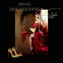 Load image into Gallery viewer, Women's Designer High Heel Bird Rhinestone Chunky Heel Shoe