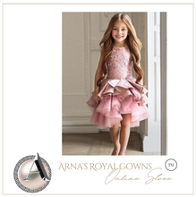 Load image into Gallery viewer, "Arna" Royal Gown Collection - Flower Girl/Formal - Made to Measure - Large Range of Colours
