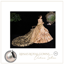 Load image into Gallery viewer, Arna's Royal Gown Collection - Rococo-Style British 18th Century Dress