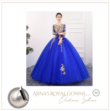 Load image into Gallery viewer, Arna's Royal Gown Collection - Rococo-Style British 18th Century Dress