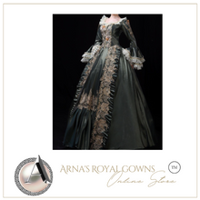 Load image into Gallery viewer, Arna's Royal Gown Collection - Gothic Lolita Classic/Traditional Lolita Vintage Inspired Victorian Rococo