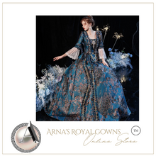 Load image into Gallery viewer, Arna's Royal Gown Collection - Rococo-Style British 18th Century Dress