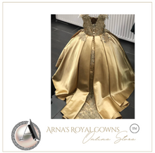 Load image into Gallery viewer, "Arna" Royal Gown Collection - Flower Girl/Formal/Party/Wedding - Made to Measure - Large range of Colours