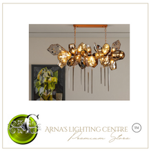 Load image into Gallery viewer, "Arna's Luxury Collection" Chandelier 120cm x 43cm Luxury Blown Glass