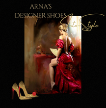 Load image into Gallery viewer, "Arna" Collection Shoes - Handcrafted Original Heels - 2 Styles/Colours