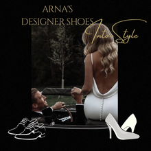 Load image into Gallery viewer, "Arna" Collection Shoes - Handcrafted Original Leathers - Retro Women Pumps