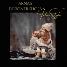 Load image into Gallery viewer, "Arna" Collection Shoes - Handcrafted Original Leathers - Retro Women Sandals Hand-Painted