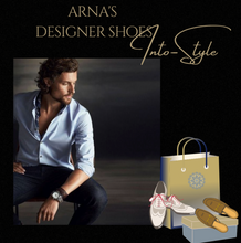 Load image into Gallery viewer, Men Shoes Square Toe Lace-up Formal Black Gold Retro Shoes - Many Sizes