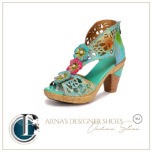 Load image into Gallery viewer, "Arna" Collection Shoes -Women's Handcrafted Leather Originals - 2 Styles/Colours