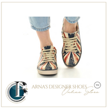 Load image into Gallery viewer, Digital Print Colourful Patterned Women's Sports Shoes