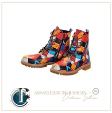 Load image into Gallery viewer, Unique Boots - Quality Digital Edition Pattern Special Design Women Short Boots - Many Styles & Colours