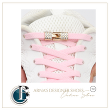 Load image into Gallery viewer, Elastic Diamond Cross Locks Shoe Laces - Many Colours/Sizes - NEW ARRIVAL
