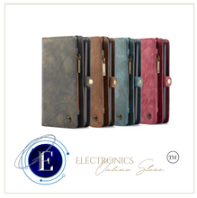 Load image into Gallery viewer, "Arna Lisa" Royal Collection - Designer Leather Samsung Case/Wallet 2 in 1 Magnetic