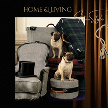 Load image into Gallery viewer, "Arna Royal Vintage Collection" Luxury Pedal Golden Range 10L Trash Rubbish Bin