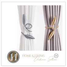 Load image into Gallery viewer, "Arna Collection" Retro/Classical Curtain Magnetic Ties - Many COLOURS x 2 Pieces