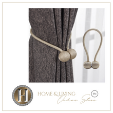 Load image into Gallery viewer, "Arna Collection" Retro/Classical Curtain Magnetic Ties - Many COLOURS x2 Pieces