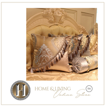 Load image into Gallery viewer, "Arna Royal Victorian Collection" European-Style Sofa Cushion Cover Luxury Embroidery