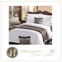 Load image into Gallery viewer, "Arna Royal LUXURY Collection" Hotel Quality Bed Runner/Scarf & 2 Cushion Covers - Many Colours