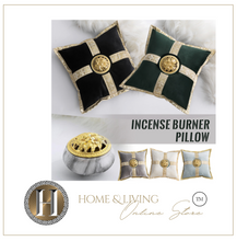 Load image into Gallery viewer, Arna Royal Victorian Collection" Luxury Incense Burner Pillow Cushion Cover Yoga