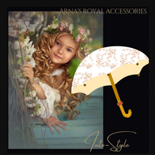 Load image into Gallery viewer, Arna's Royal Collection - Flower Belt & Head Piece (Children) Bridal