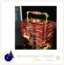 Load image into Gallery viewer, Arna's Luxury Jewellery Box Mirrored with 3 Layers (4 Colours)