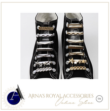 Load image into Gallery viewer, Gold & Silver Metal Buckle Charms for Shoe Laces - NEW ARRIVAL