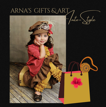 Load image into Gallery viewer, "Arna Lisa" Luxury Vintage Finest Collection - Golden Mirror and Candle Stick Holder