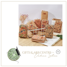 Load image into Gallery viewer, "Arna Lisa" Collection - Designer Vintage Dutch Woodgrain Shoulder Purse Phone Bag + Chain