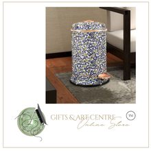 Load image into Gallery viewer, "Arna Royal Vintage Collection" Luxury Pedal Golden Range 10L Trash Rubbish Bin