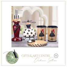 Load image into Gallery viewer, "Fair Lady" Bathroom Set - 5 piece. (3D Design)