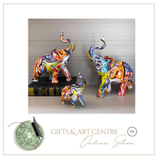 Load image into Gallery viewer, Nordic Abstract Sculpture Elephant Book Shelf Accessories x5 - Office Home & Living