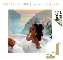 Load image into Gallery viewer, "Arna Lisa" Royal Collection - Luxury Ceramic 5 Piece Bathroom Set