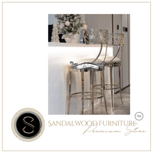 Load image into Gallery viewer, "Arna Royal Victorian Collection" Luxury Plus Furniture - High End Bar Stools x2