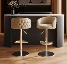 Load image into Gallery viewer, "Arna Royal Victorian Collection" Luxury Plus Furniture - High End Italian Bar Stools x2