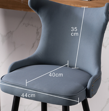 Load image into Gallery viewer, "Arna Royal Victorian Collection" Luxury Plus Furniture - High End Italian Dome Bar Stools x2