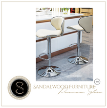 Load image into Gallery viewer, "Arna Royal Victorian Collection" Luxury Plus Furniture - Exquisite Leather European Bar Stools