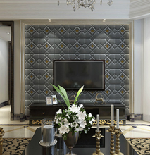 Load image into Gallery viewer, "Arna" Collections - DIY - Custom Wall 3D Wall Stickers Self Adhesive Embossed Foam Panel