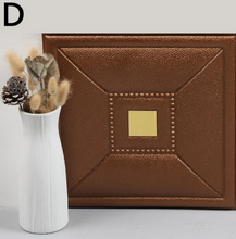 Load image into Gallery viewer, "Arna" Collections - DIY - Custom Wall 3D Wall Stickers Self Adhesive Embossed Foam Panel