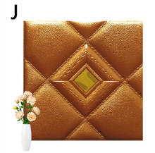 Load image into Gallery viewer, "Arna" Collections - DIY - Custom Wall 3D Wall Stickers Self Adhesive Embossed Foam Panel