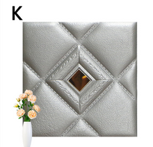 Load image into Gallery viewer, "Arna" Collections - DIY - Custom Wall 3D Wall Stickers Self Adhesive Embossed Foam Panel