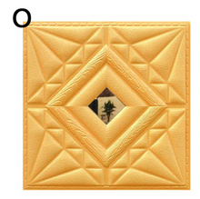 Load image into Gallery viewer, "Arna" Collections - DIY - Custom Wall 3D Wall Stickers Self Adhesive Embossed Foam Panel